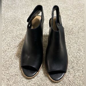 Cole Haan Open toe booties